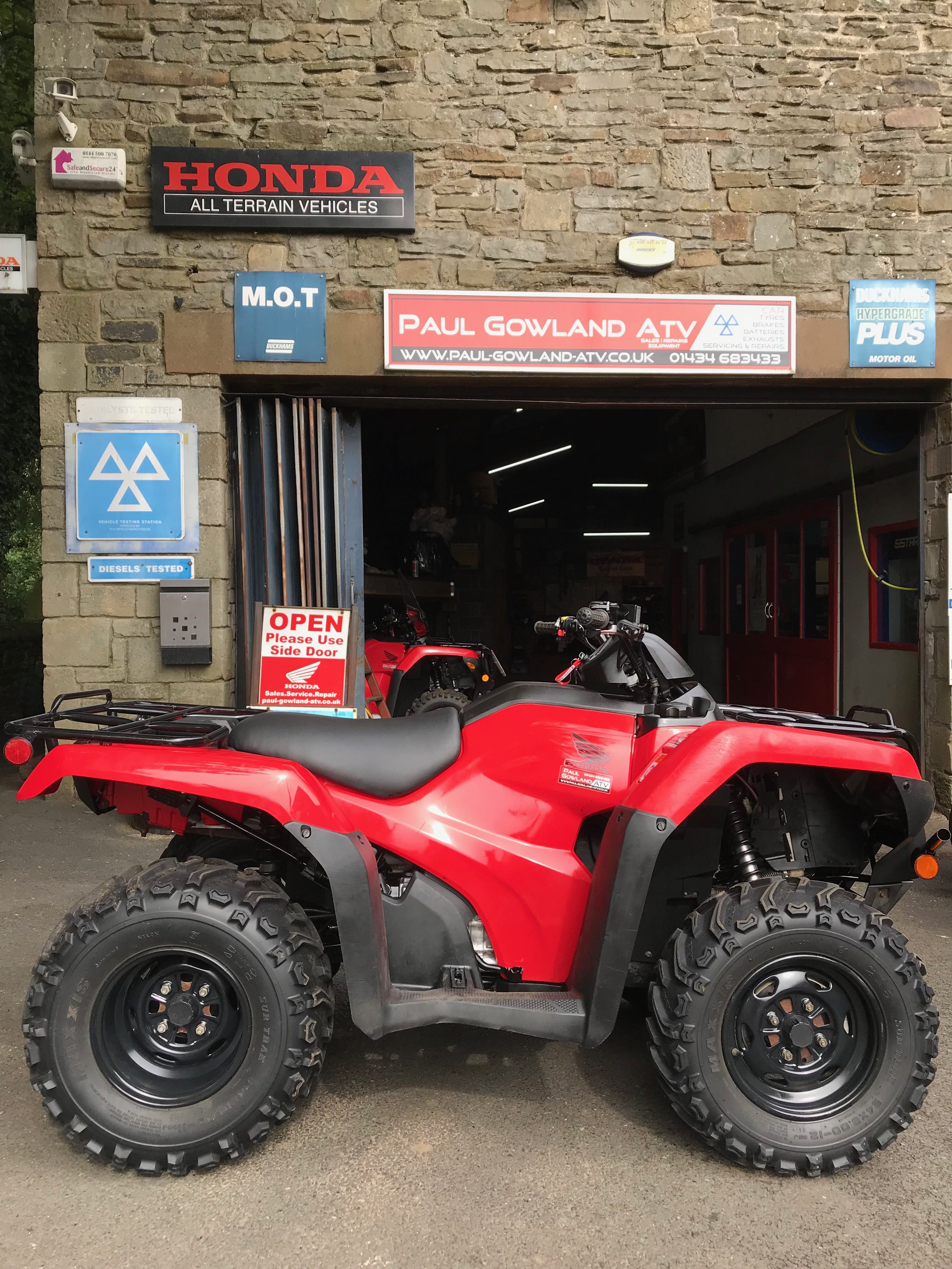 2016 Honda Fourtrax 420 (TRX420FM1) - SOLD - Paul Gowland ATV | Honda ...