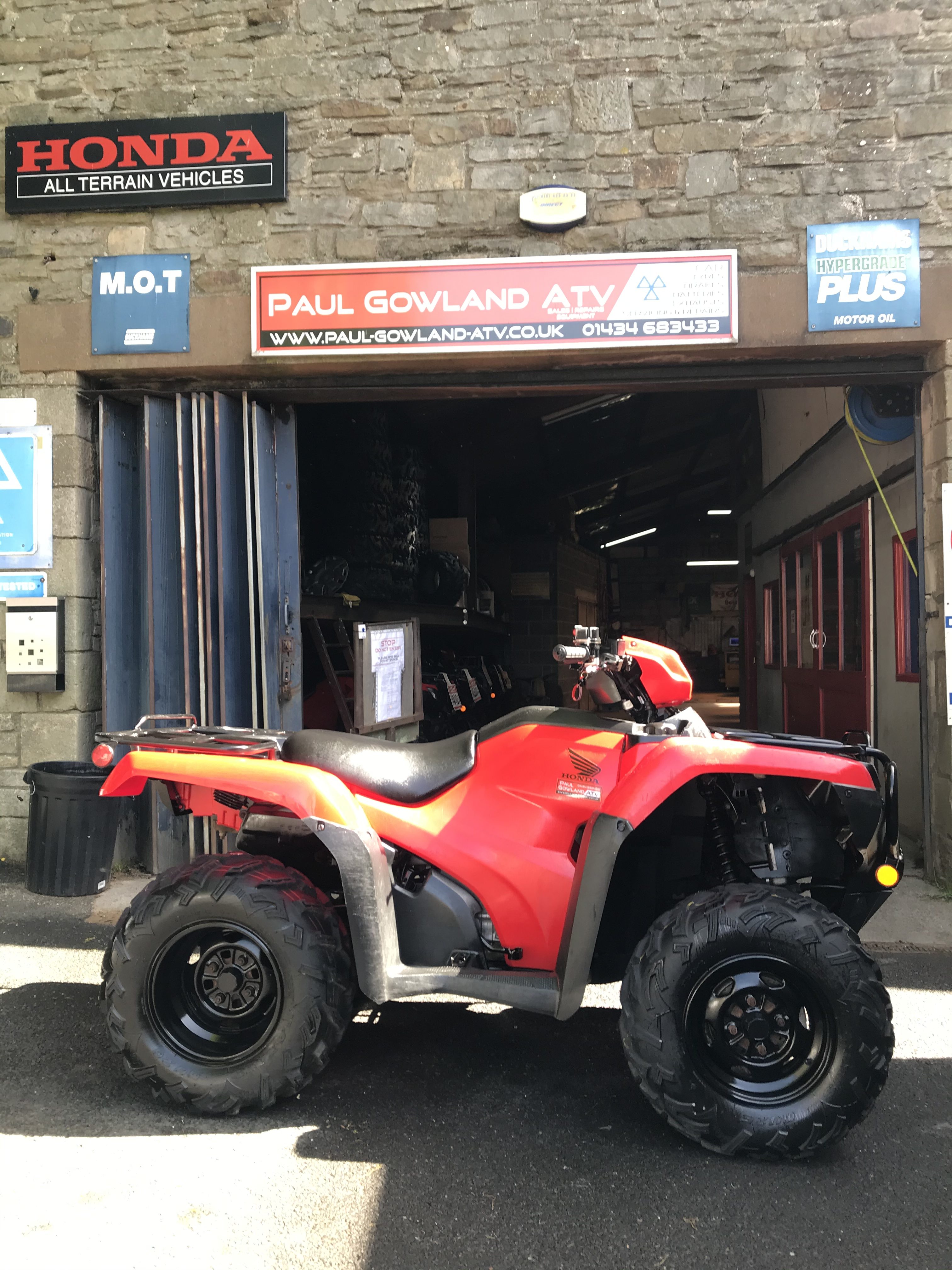 2014 Honda Foreman 500 (TRX500FM1) - £4300+VAT - Paul Gowland ATV