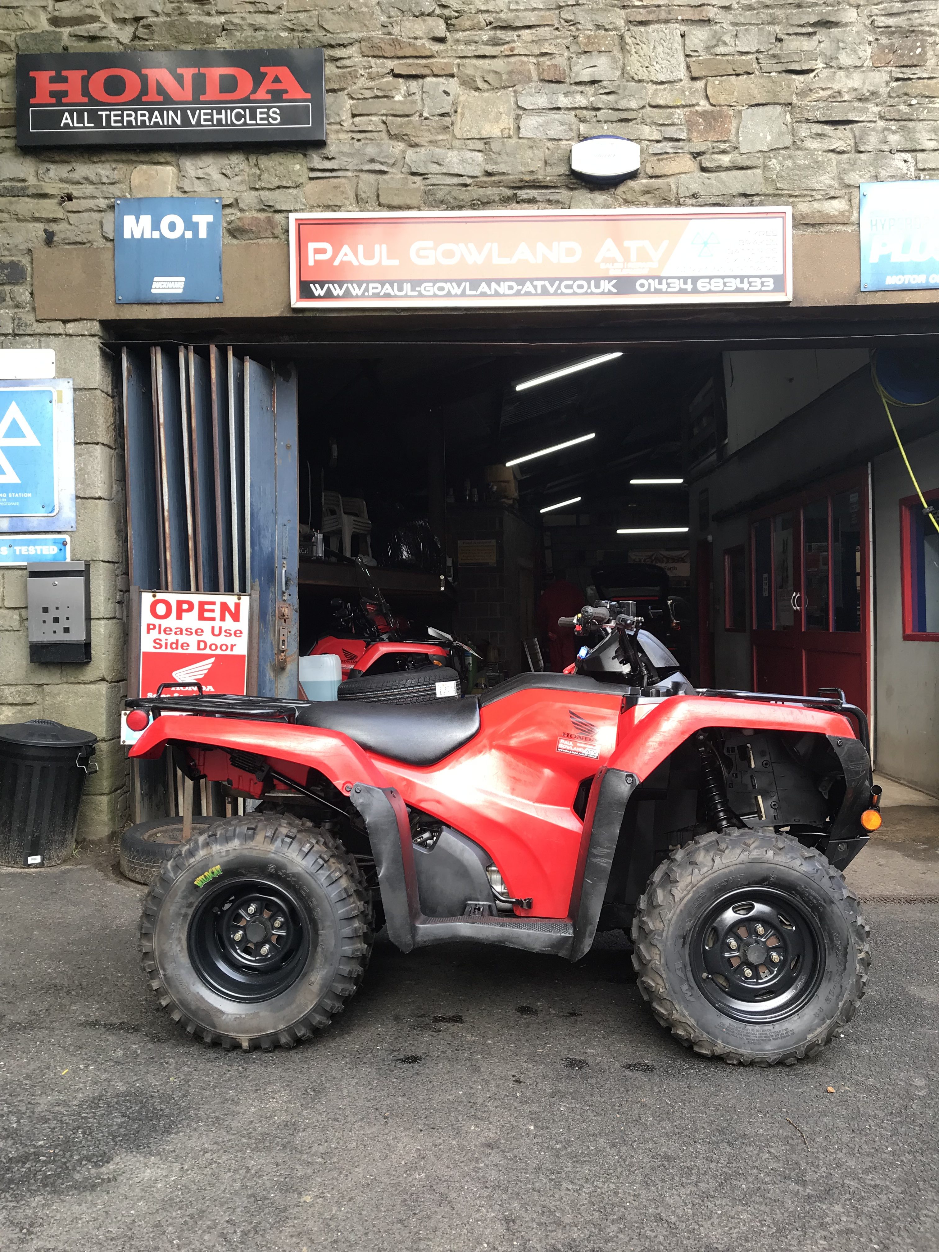 2014 Honda Fourtrax 420 (TRX420FM1) Agri Registered - SOLD - Paul ...