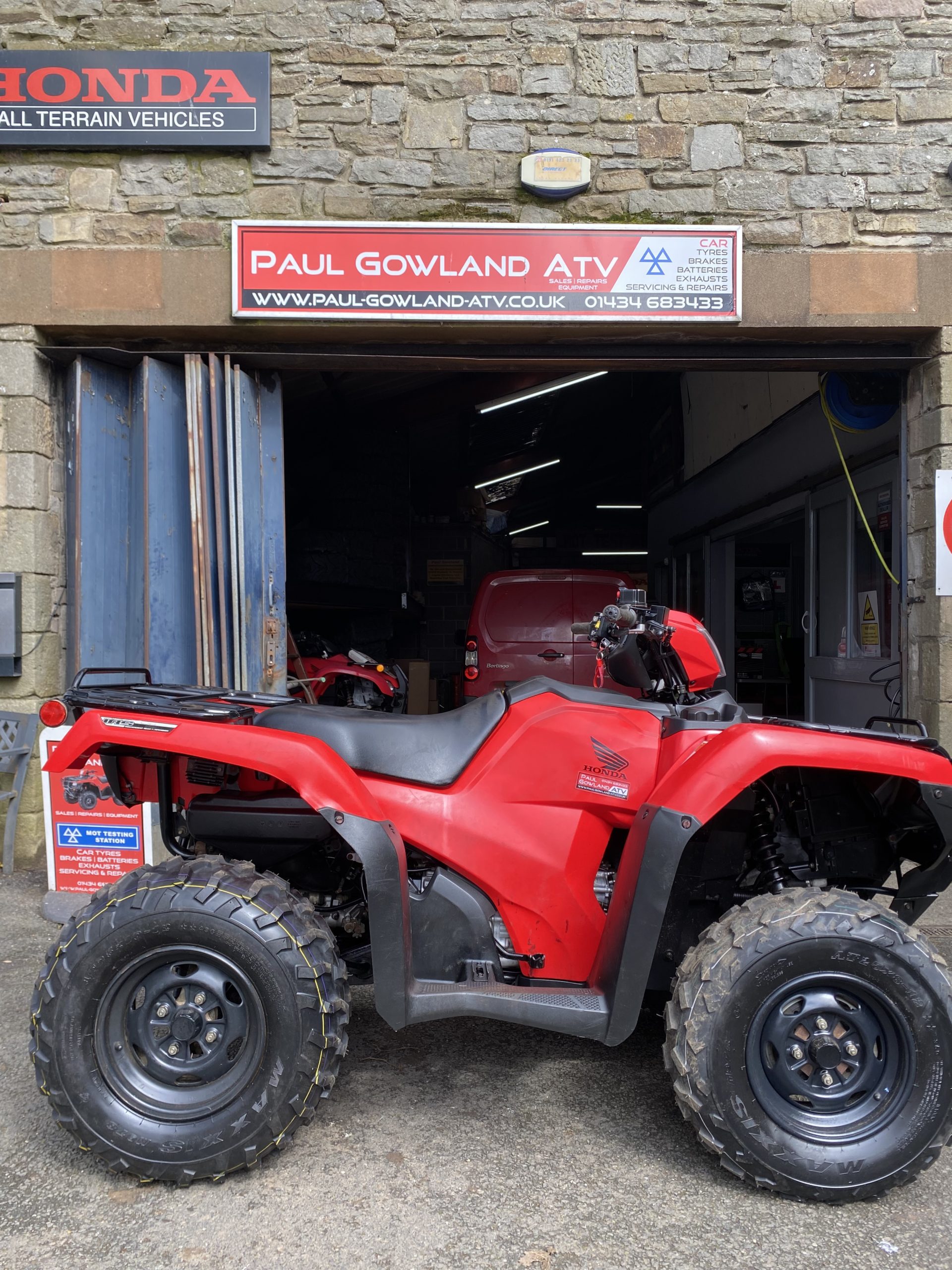 2019 Honda Foreman 500 (TRX500FA6) Auto Power Steering IRS SOLD