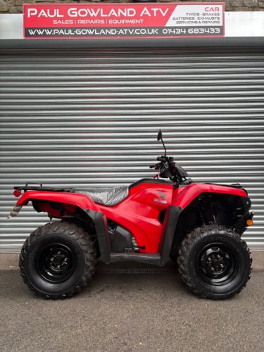 2018 Honda Fourtrax 420 (TRX420FM1) | Indicator Kit fitted | Agri Road Reg