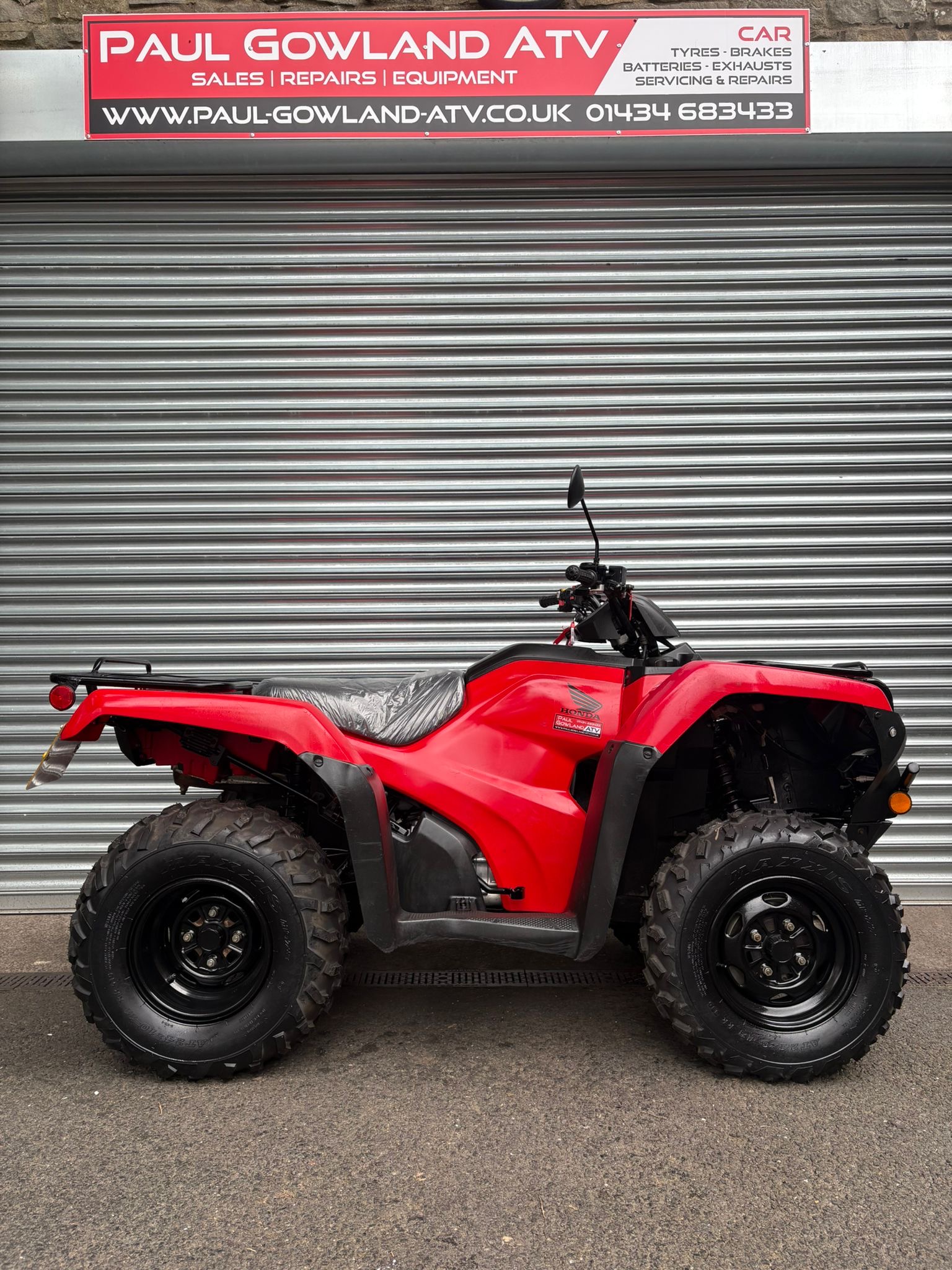 2018 Honda Fourtrax 420 (TRX420FM1) | Indicator Kit fitted | Agri Road Reg  - Paul Gowland ATV | Honda Dealer | New & Used Quad Bike Sales | ATV  Accessories